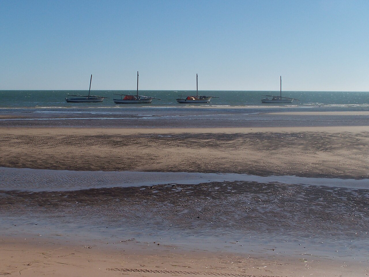 Banc d'Arguin National Park Beach Mauritania